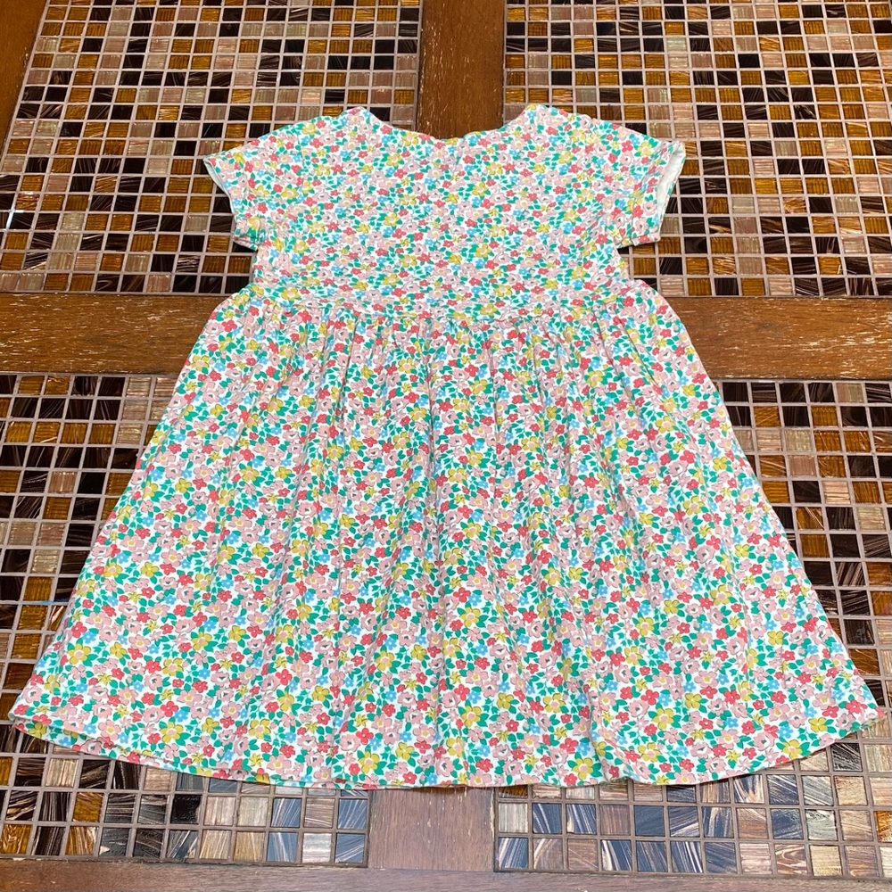 Mini Boden Floral Girls Dress - Picture 7 of 9
